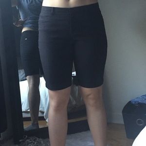 Black dress up short